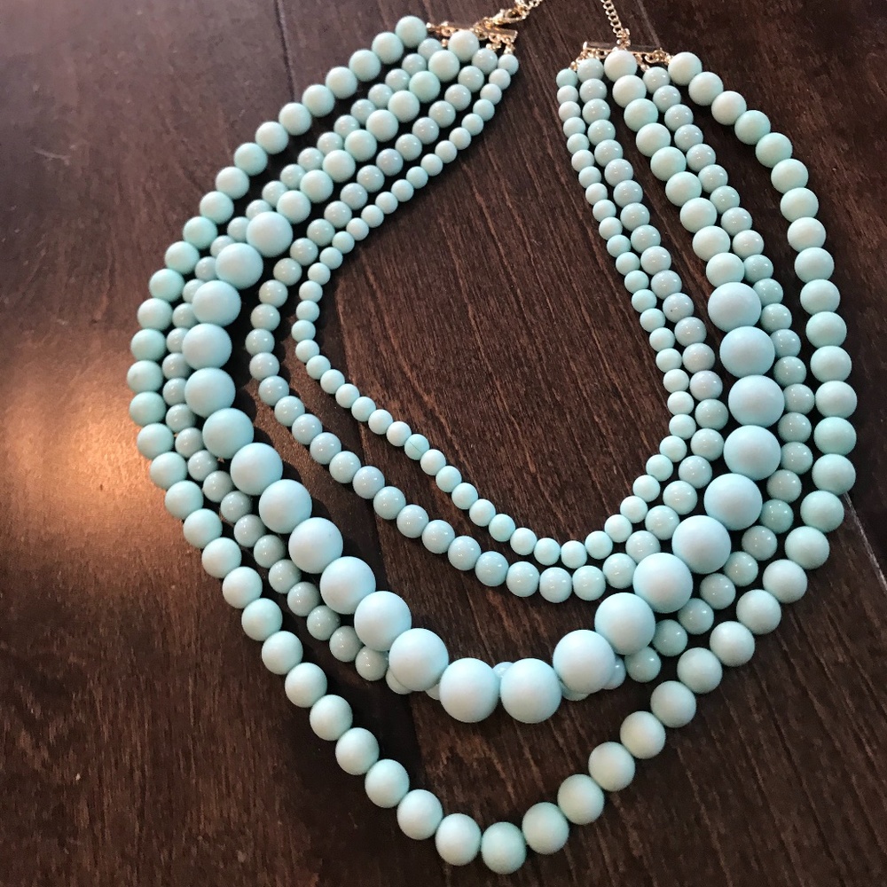 Mint Green Necklace